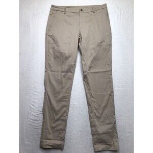 BIRDDOGS Pants Men 36x34 Stretch Tan Performance Golf Stretch Lined Chino